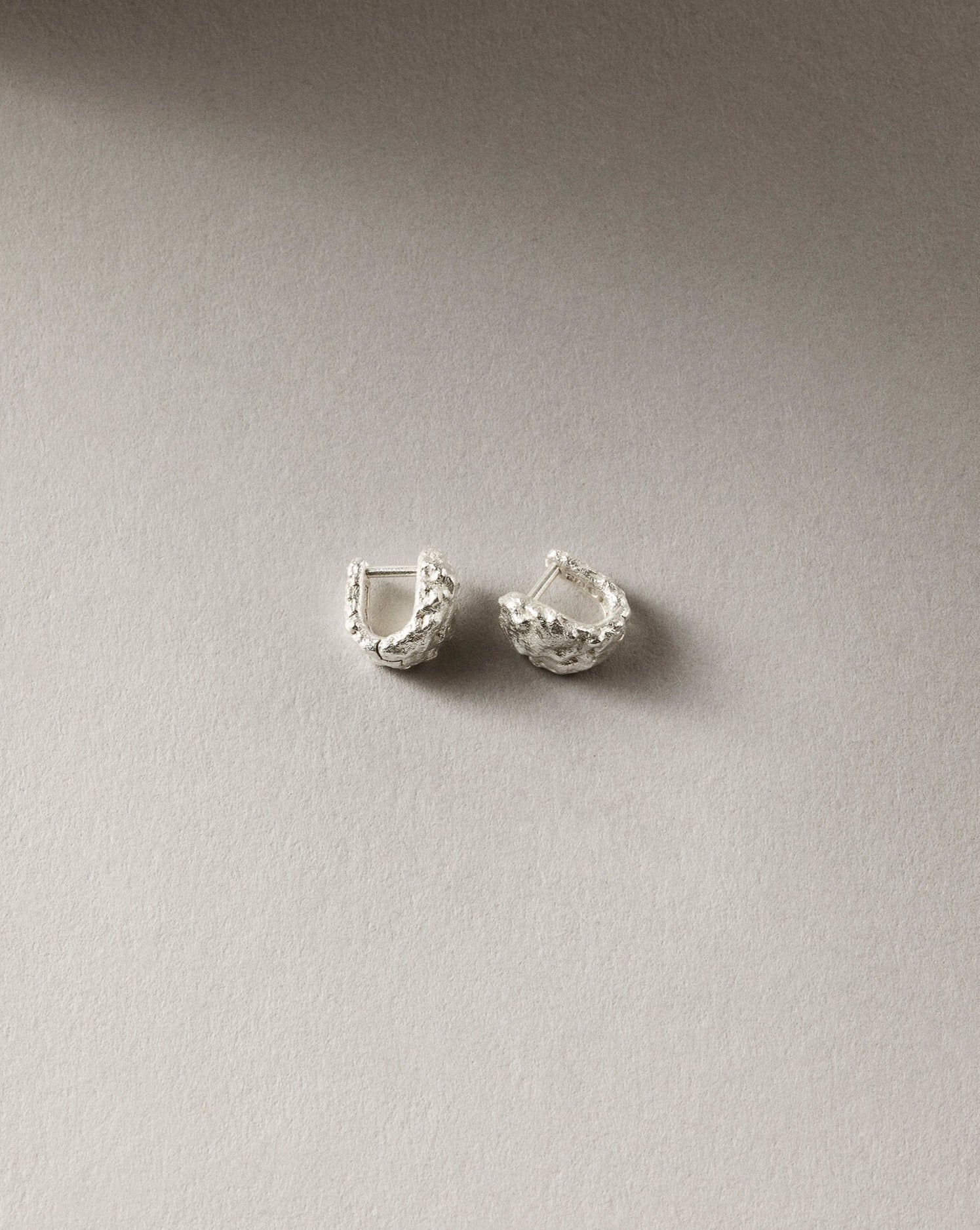 Nootka mini clay earrings