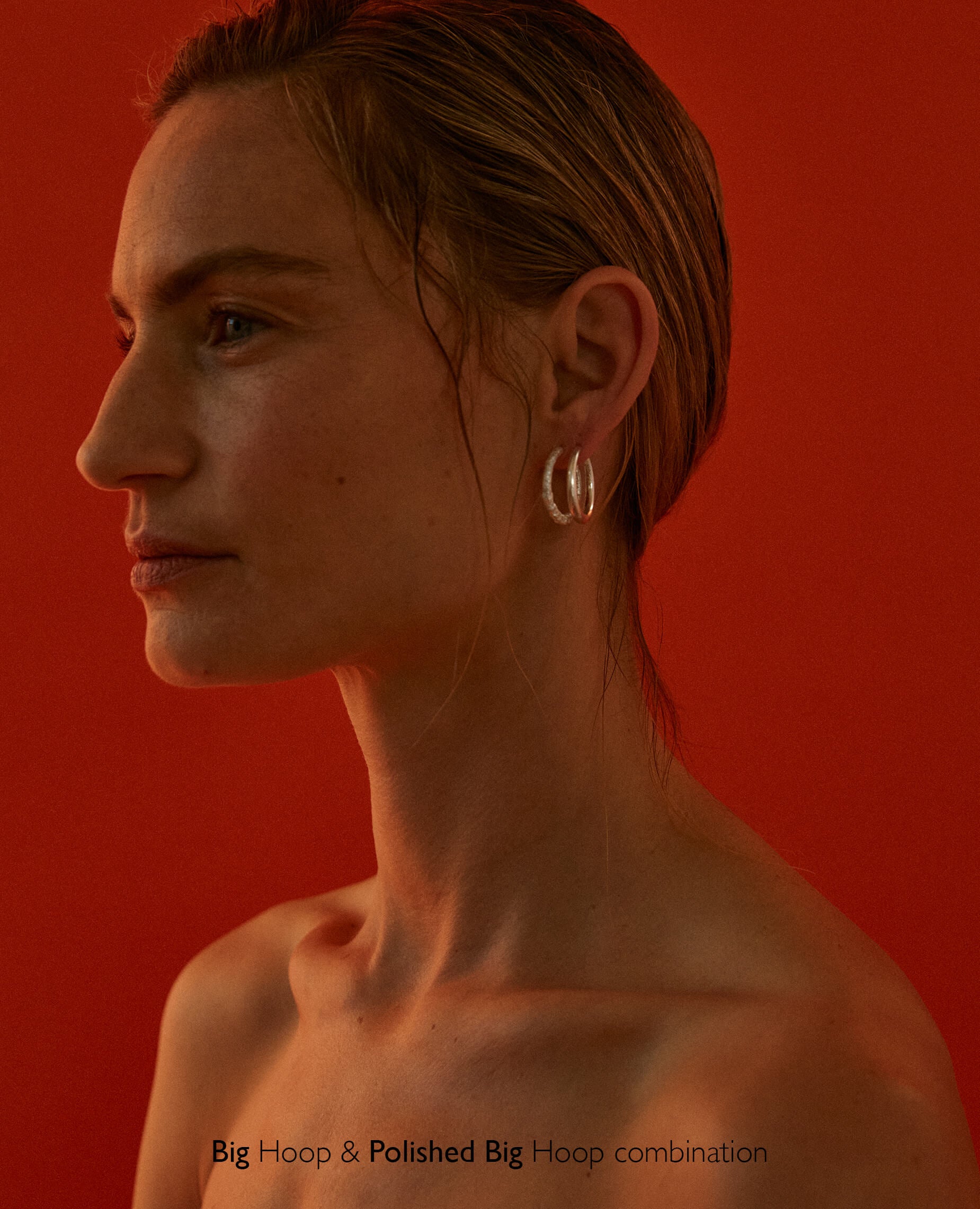 Silver hoops