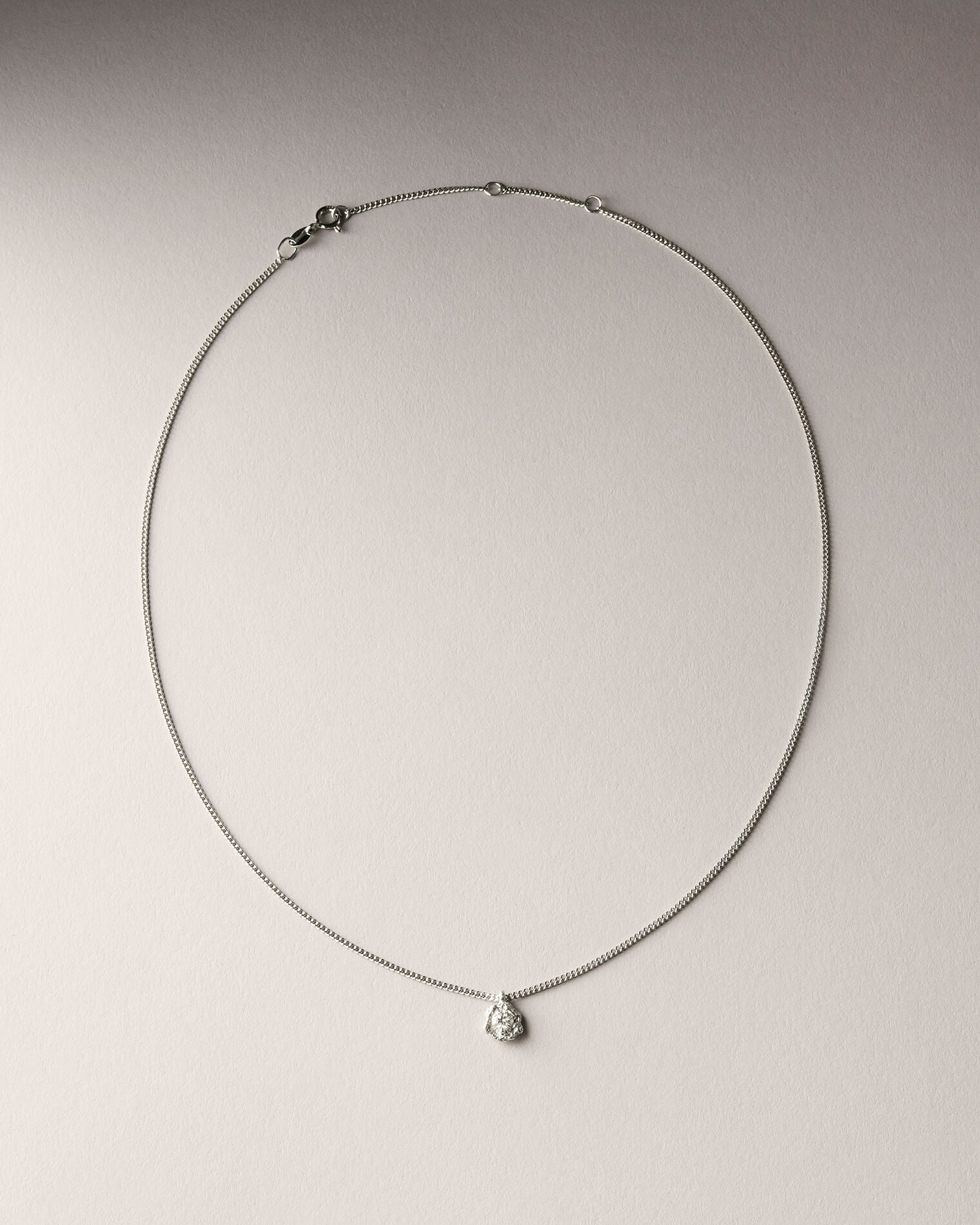 White Gold Diamond Necklace