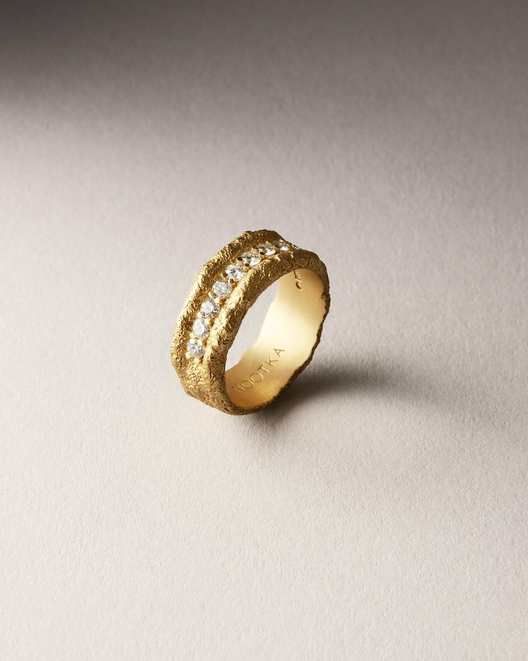 Nootka Diamond Ring Raw