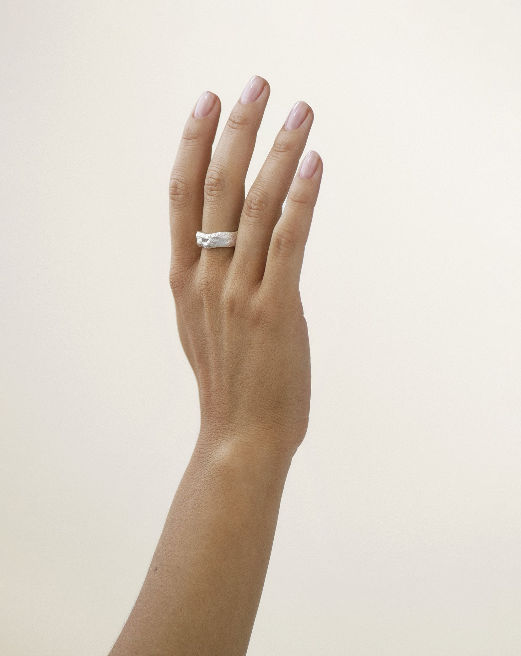 CHUNKY RING SILVER